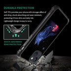 for iPhone 13 Case, Galaxy Fox Wolf Pattern Graphic Design Girl Boy Soft - Image 7