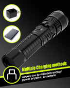 Victoper LED Flashlights 2 Pack, High Powered Lumens Super Bright Tactical - Image 7
