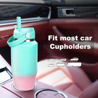 ABOTOCUP 32oz Insulated Water Bottle, Fit in Any Car Cup Holder, Water Bottle - Image 2