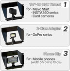 Cell Phone Fence Mount with Shade Game Recording Mounting Kit Compatible with - Image 3