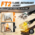 75 FT Outdoor Extension Cord Waterproof, 16/3 Gauge Heavy Duty 3 Prong Power - Image 4