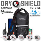 Mission Darkness Dry Shield Faraday Tote 15L // Waterproof Dry Bag - Image 2