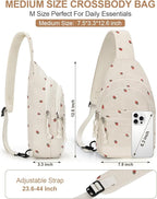 Capolo Sling Bag for Women Men Waterproof Crossbody Bags for Women Trendy - Image 3