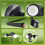 Philips 44W 4200 lm LED Security Light Outdoor w/PIR Motion Sensor, 5000K - Image 2