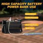 120W Solar Rechargeable Work Light, 144 LED 10000LM Led Work Light - Image 6