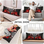 Decorative Home Body Pillow Covers Wine - Image 5