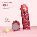 POWCAN 24 oz Insulated Skull Water Bottle: 2-in-1 Lid - Image 6