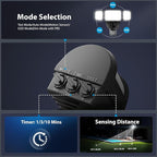 Onforu 2 Pack 100W 11000LM LED Motion Sensor Outdoor Lights, Dusk to Dawn Flood - Image 7