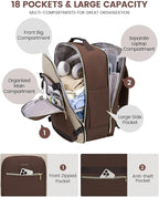 LOVEVOOK 40L Travel Backpack for Women & Men, Airline Approved Carry On Luggage - Image 5