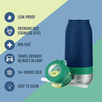 Ello Emma 14oz Vacuum Insulated Stainless Steel Kids Water Bottle - Image 2