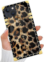 Compatible with iPhone 15 Case, Seamless Gold Chain Leopard Luxury Golden - Image 5