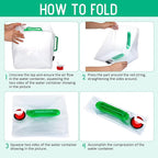 Reallnaive 3 Pcs Collapsible Water Container - Image 4
