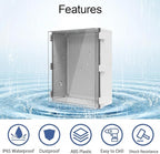 Electrical Box IP65 Waterproof ABS Plastic Enclosure Outdoor and Indoor Project - Image 3