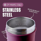 BlenderBottle Strada Shaker Cup Insulated Stainless Steel Water Bottle - Image 3