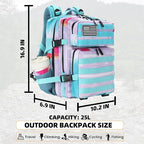 Lovelinks21 25L Tactical Military Backpack Small Travel Backpack - Image 2