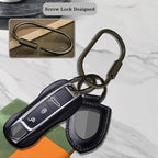 Key Chain, Brass Key Rings 2 Pack Screw Lock Key Organizer - Image 3