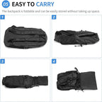Hiking Daypack Packable, Camping Backpack Water Resistant Lightweight Polyester - Image 6