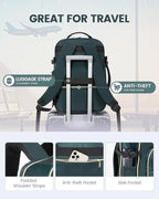 LOVEVOOK Travel Backpack for Women & Men 40L, Airline Approved Carry On - Image 6