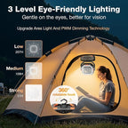 OGERY Camping Fan, Portable Fan Rechargeable - Image 9