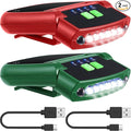 Mudder LED Clip on Cap Lights USB Rechargeable Cap Flashlight Clip Waterproof by Mudder