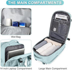 coofay Personal Item Travel Backpack - Image 5