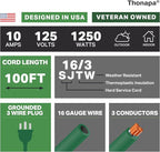 Thonapa Outdoor Extension Cord 100 FT - Image 2