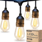 addlon LED Outdoor String Lights 48FT by addlon