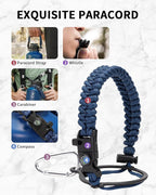 Trebo Water Bottle 64oz with Paracord Handle, Half Gallon Large Vacuum Triple - Image 4