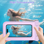 Waterproof Phone Pouch Floating, Fashion Letters Cell Phone Dry Bag - Image 5