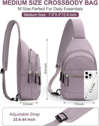 Capolo Sling Bag for Women Men Waterproof Crossbody Bags for Women Trendy - Image 3
