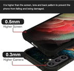 for Samsung Galaxy S23 FE Case, Star Cave Hungry Wolf Pattern Graphic Design - Image 2