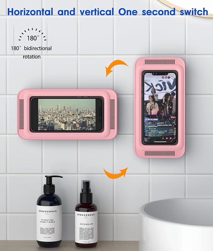 Mistriddle Waterproof Shower Phone Holder - Image 7
