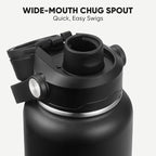 CIVAGO 40 oz Insulated Stainless Steel Water Bottle - Image 5