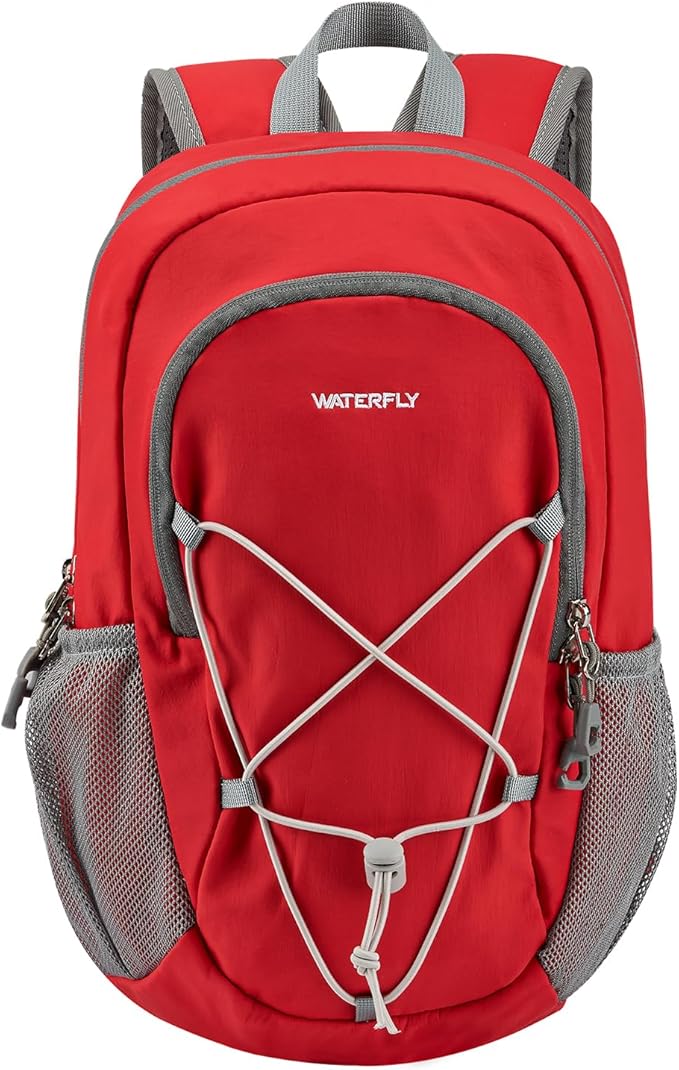 WATERFLY 12L Small Hiking Backpack: Day Pack Lightweight Travel Bag Camping by Waterfly