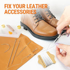 VONEEDL Upholstery Repair Kit: Waxed Sewing Thread & Heavy Duty Needles - Image 5