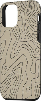 Coyote Country Guide Lines Topographical Contour Map Case - Image 2