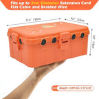 Hrensaw Large Outdoor Electrical Box, IP54 Waterproof Outdoor Outlet Covers - Image 3