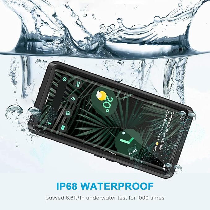 Lanhiem for Google Pixel 6 Pro Case, IP68 Waterproof Dustproof - Image 4