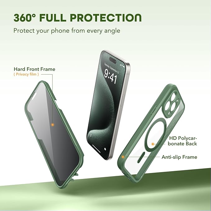 TIESZEN for iPhone 15 Pro Case, Compatible - Image 5
