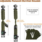 Paracord Survival Bracelet - Image 3