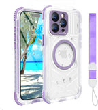 for iPhone 15 Pro Waterproof Case, IP68 Underwater Case Built-in Screen by EVCING