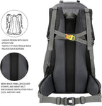Bseash 60L Waterproof Hiking Camping Backpack - Image 5