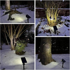 GKGG Solar Lights Outdoor Waterproof IP65, Solar Powered 76 LED 3 Lighting - Image 8