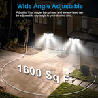 AmeriTop Solar Lights Outdoor, 2 Pack LED High Brightness Cordless Solar Motion - Image 3