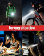 Victoper LED Flashlight 2 Pack Silver, Bright High Lumens Tactical Flashlights - Image 7