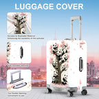ANNA QUEEN Panda Luggage Cover, Cute Panda Tree Suitcase Protector, Stretchable - Image 2