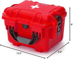 NANUK 908 Waterproof First Aid Box Empty – Durable, Medical First Aid Organizer - Image 9