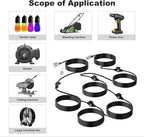 50FT Outdoor Extension Cord, 16 Gauge SJTW 5-15R Cable Male Plug to Female - Image 5