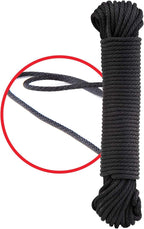 Rope Ratchet 1/8" 50 ft Braided Polyester Utility Cord, Weather Resistant - Image 7