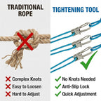 Rope Tightening Tool & Tensioner:6 Pack Rope - Image 3